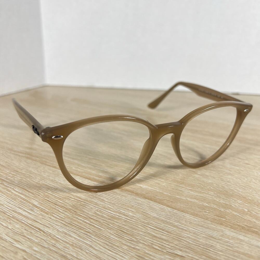 Ray-Ban RB4305 6166/13 Phantos Polished Beige Sunglasses 53-19-145